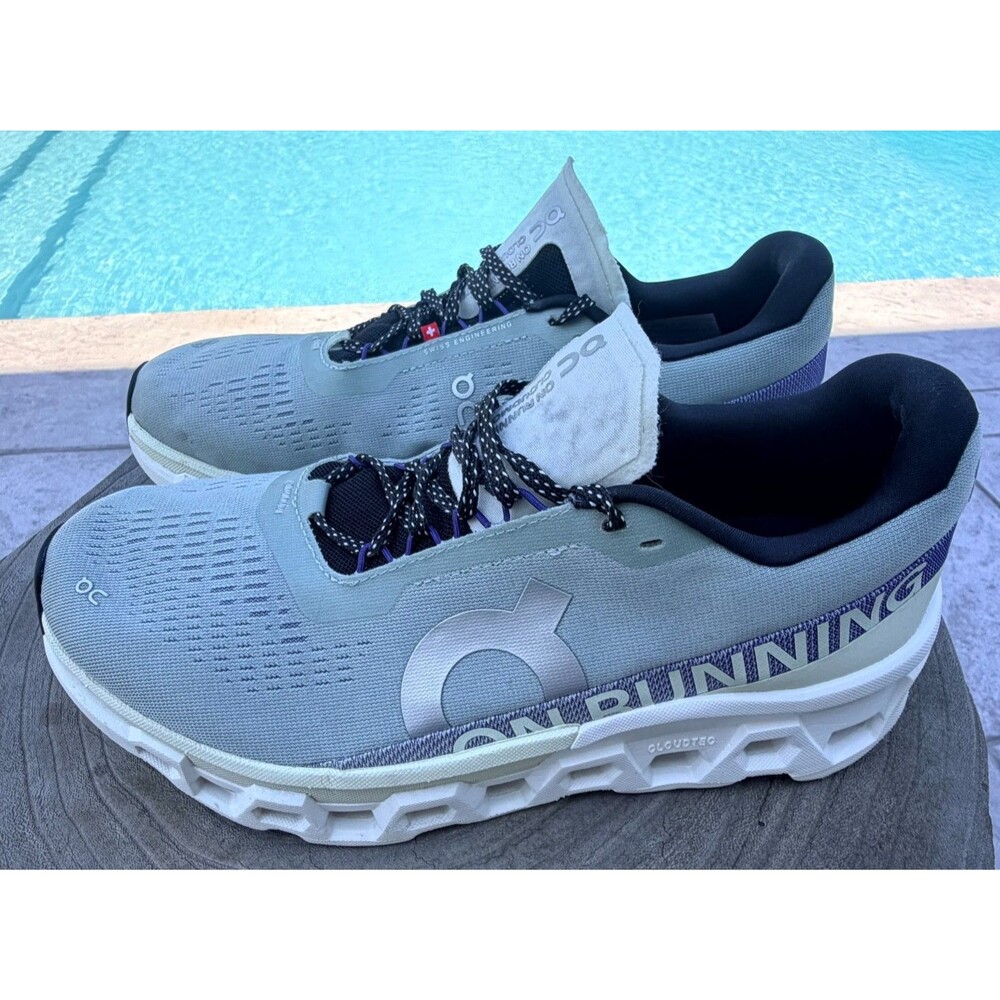 On Cloudmonster 2 Mineral Aloe Running Shoes Men's Size 9.5 3ME10122078